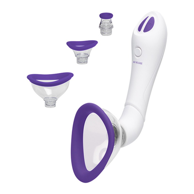 Bloom Intimate Body Pump Automatic Vibrating Rechargeable Purple